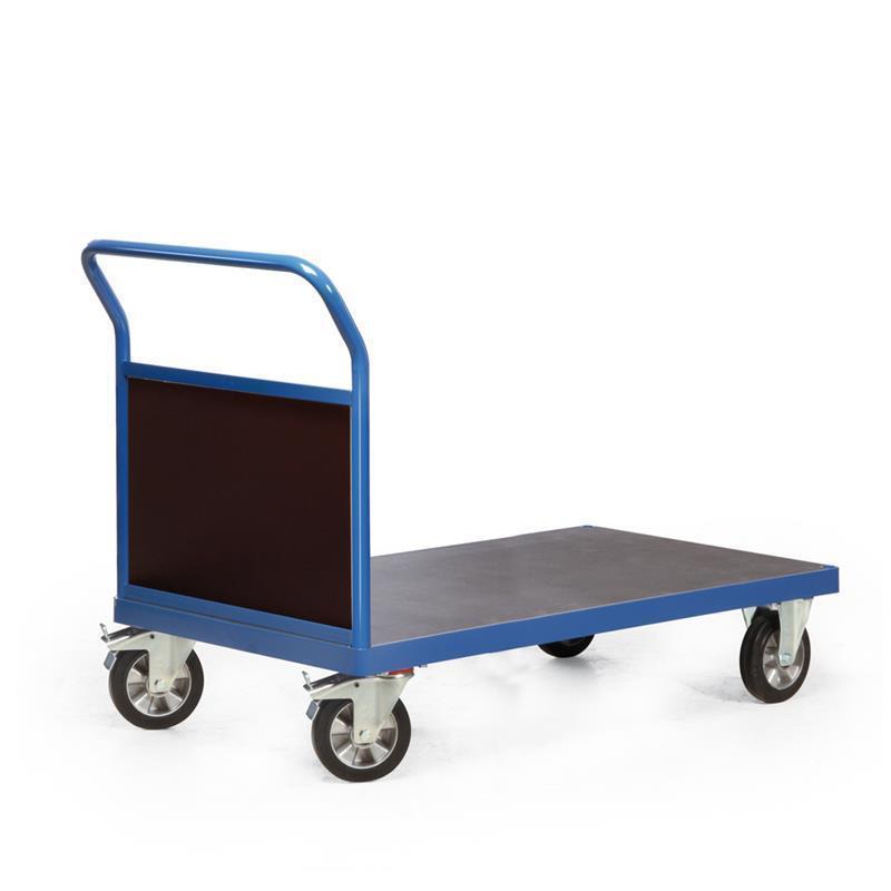 Push platform cart for cargo transport