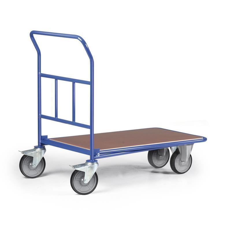 Preparation for transporting flat cart