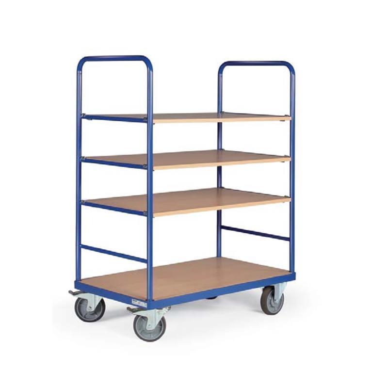 Ideal shelf cart for tool transport