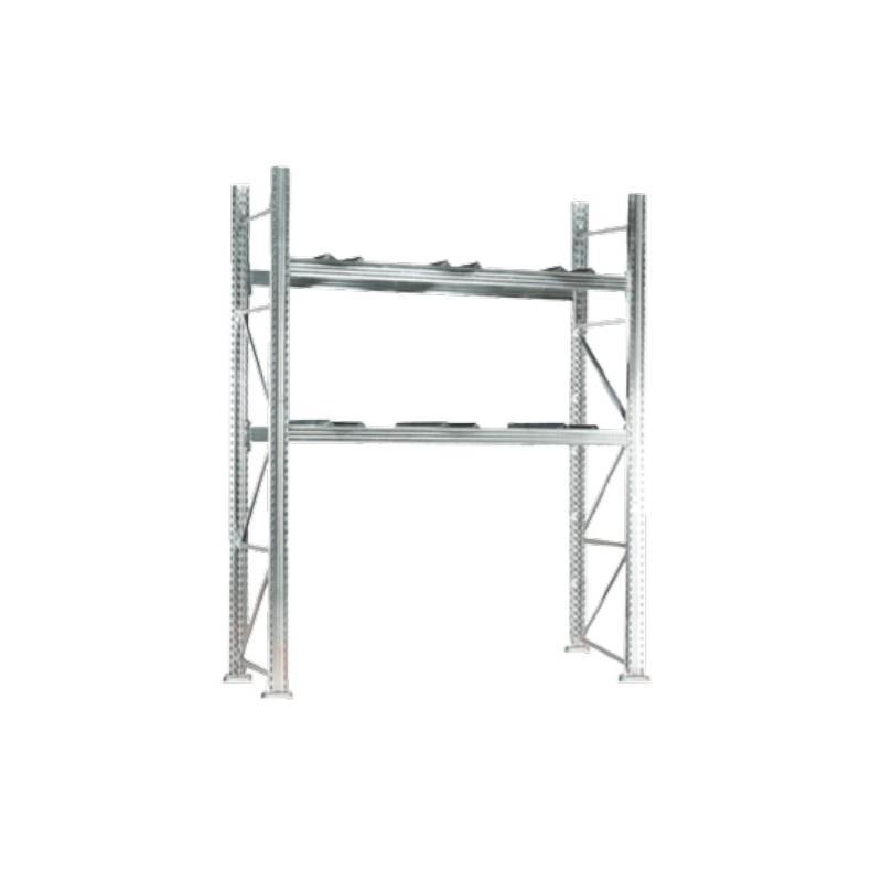 Shelf rack for barrels (200 l) - 4X barrel