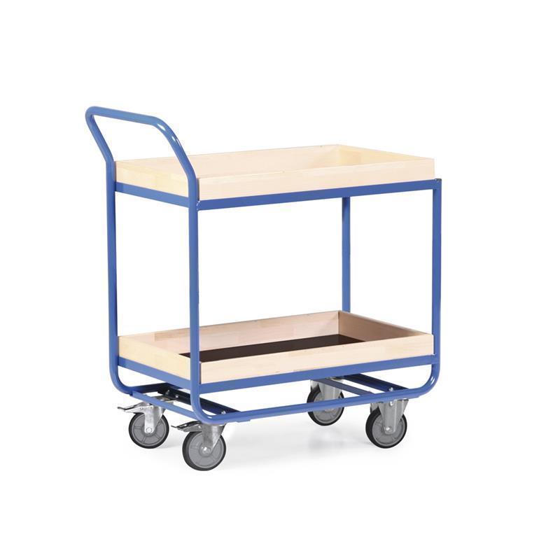 Manual transport level trolley