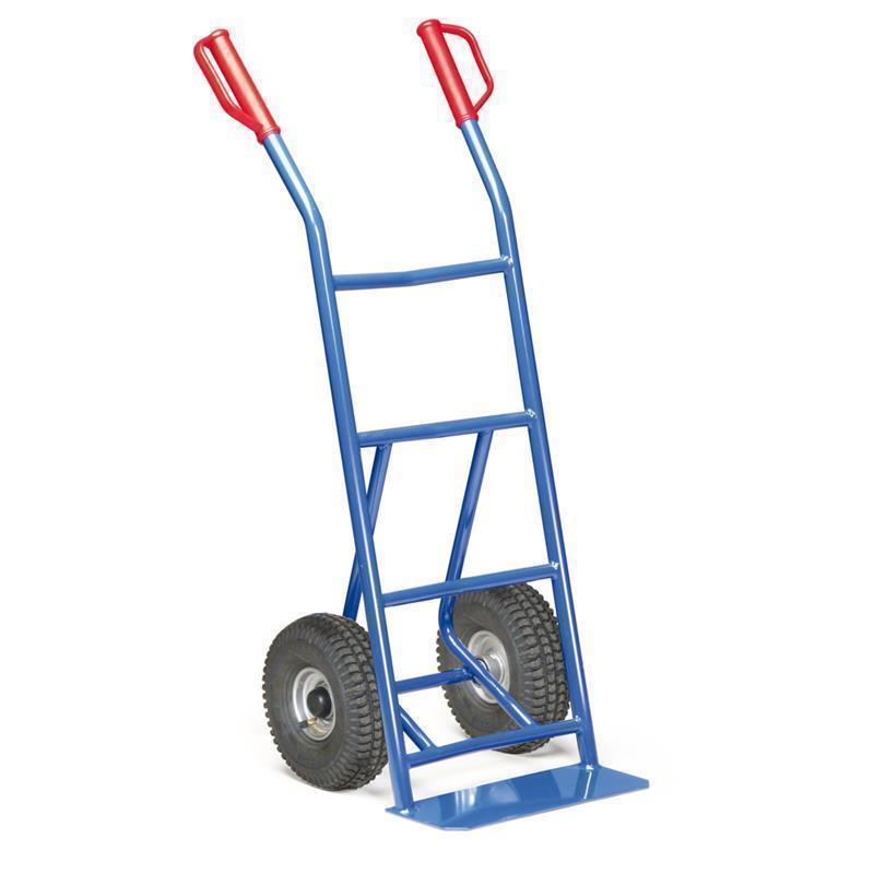 Hand truck with two wheels for moving