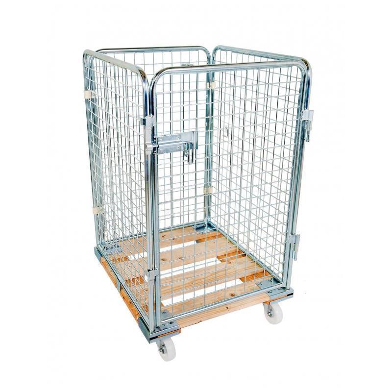 Supply wire mesh trolley