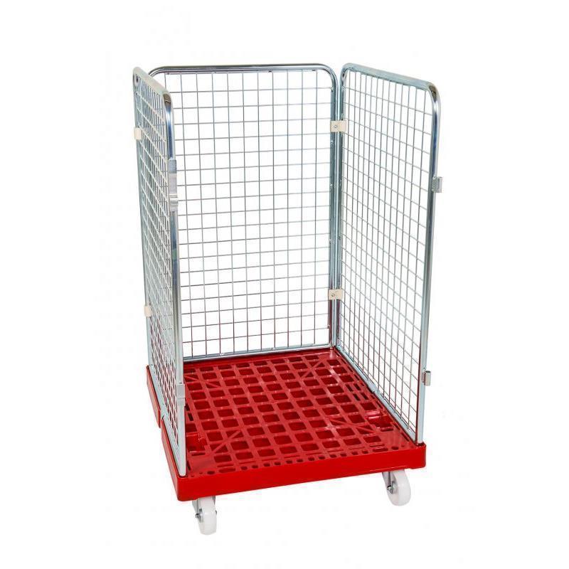 Supply wire transport cart