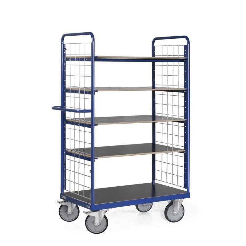 Brilliant cart with mesh walls