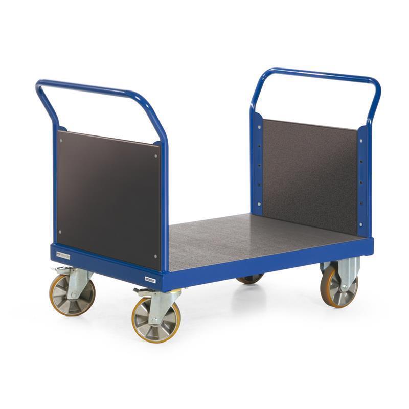 Spretni tovorni ploski voziček
