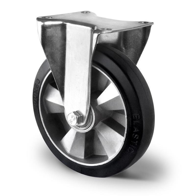 125 mm stabilno transportno kolo za pakirne naprave in s krogličnim ležajem
