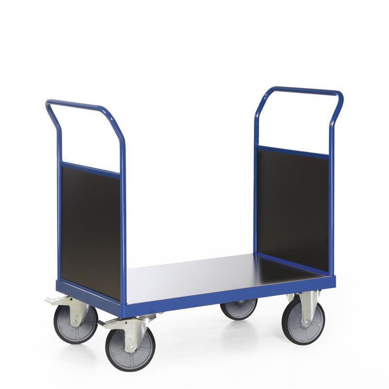Tovorni voziček s platformo za stroje