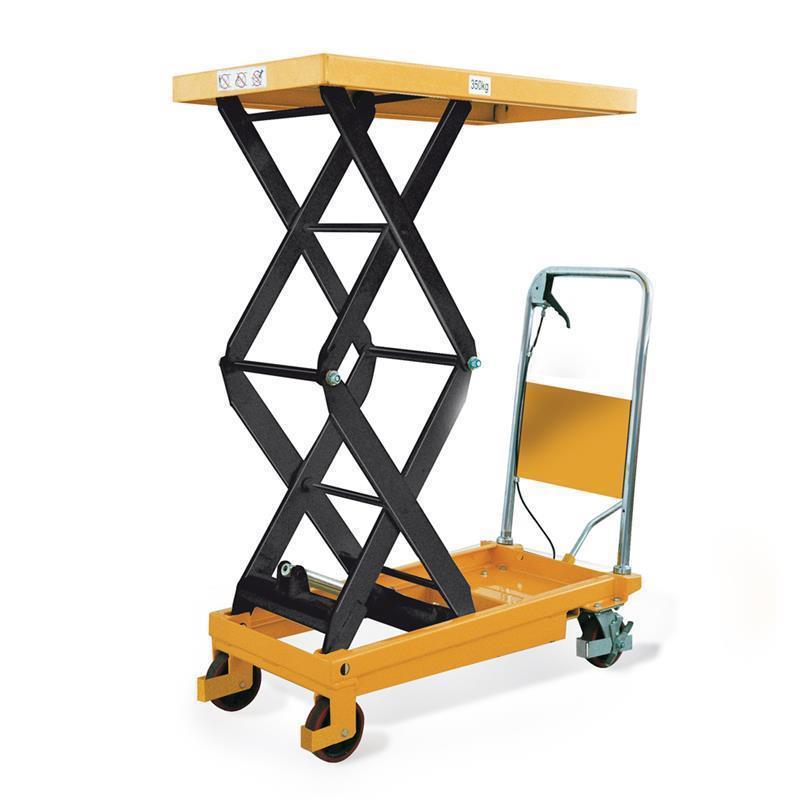 Transport lifting table scissor cart