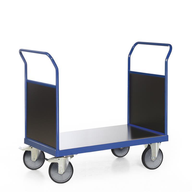 Transport manual cart with platform