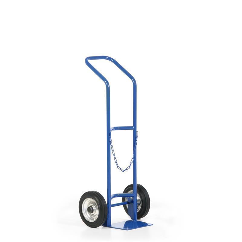 Transport cart for gas cylinder