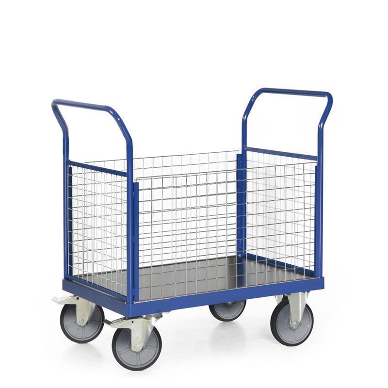 Tranzitni ploski voziček za težko blago
