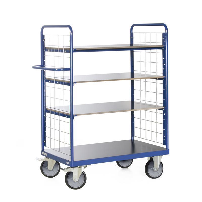 Mesh cart for package flow