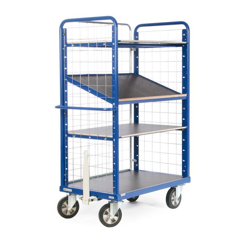 Mesh cart for industrial use