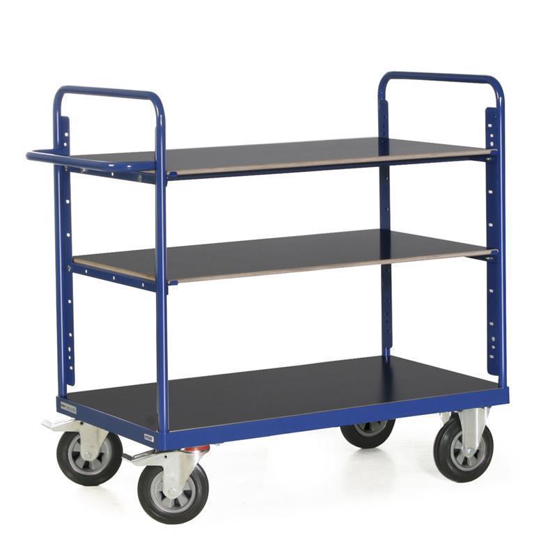 Cart with shelves for logistics