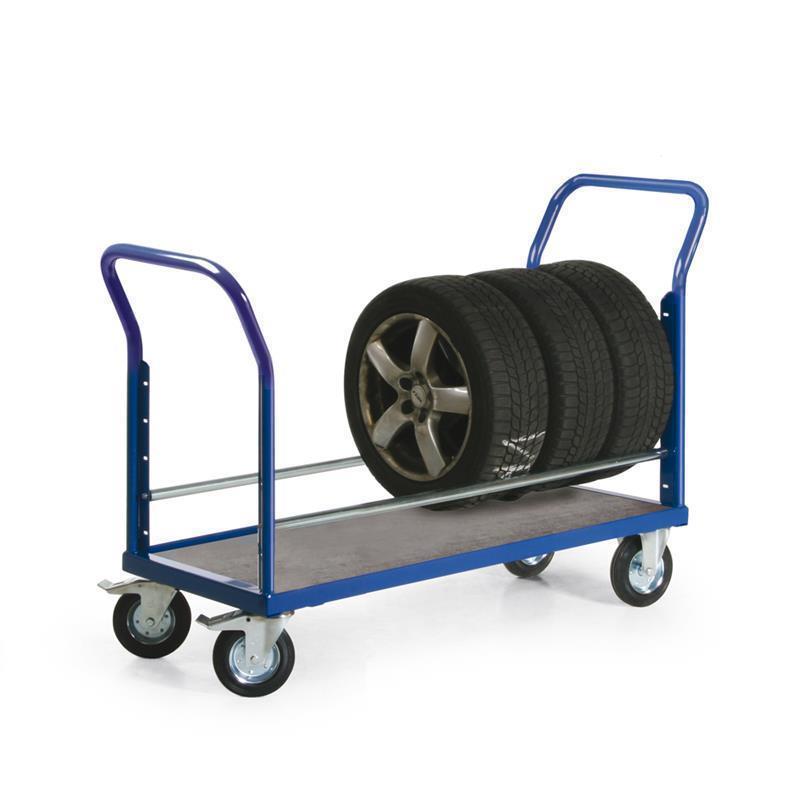 Trolley stand for tires