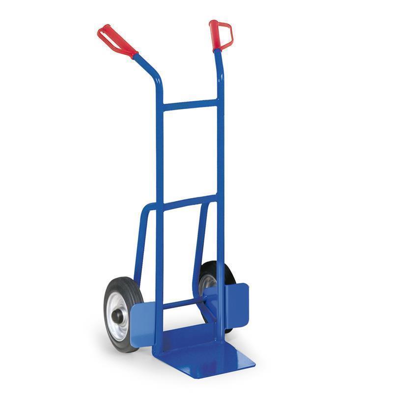 Cart with inflatable wheels for moves