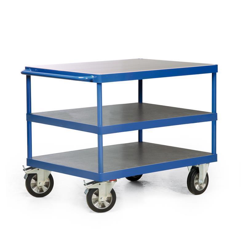 Cart with levels for tool storage