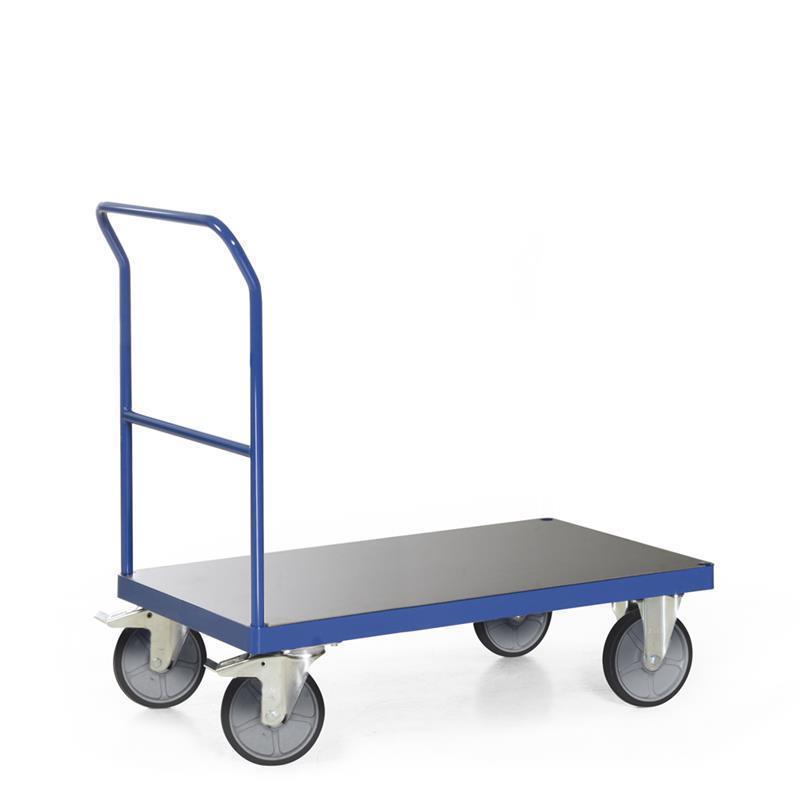 Cart with platform for cargo transport