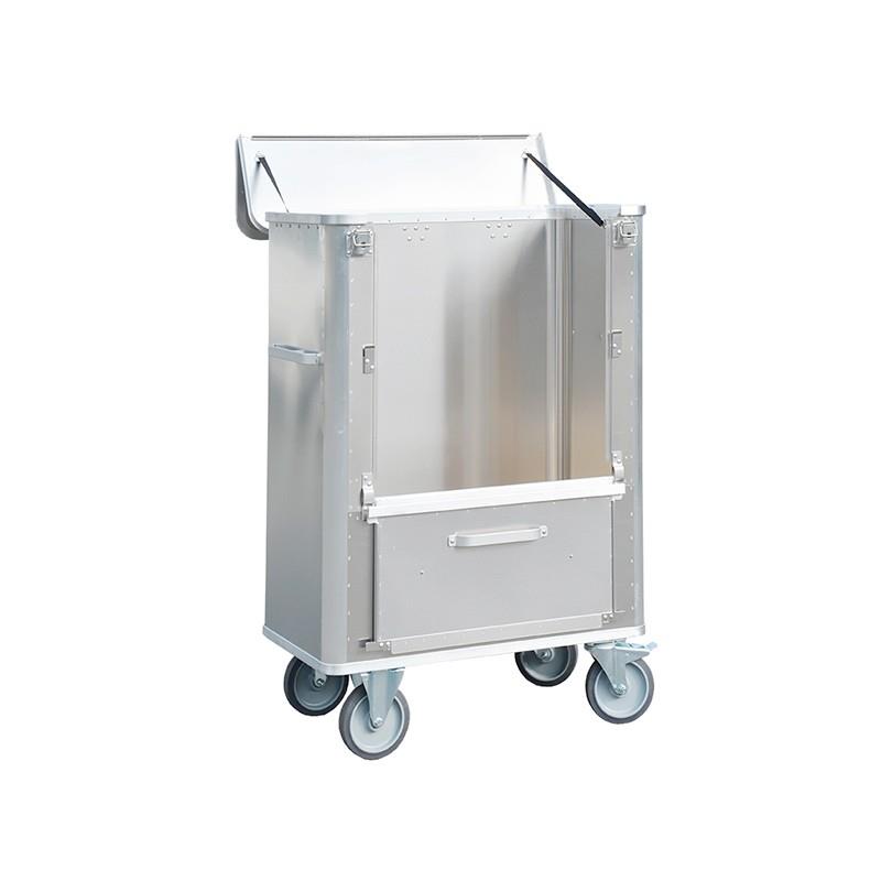 Wheeled box for movement