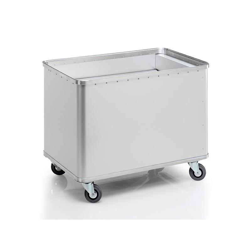 Stock management box on wheels