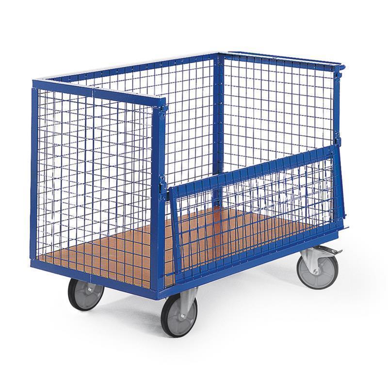 Wire cart for package delivery