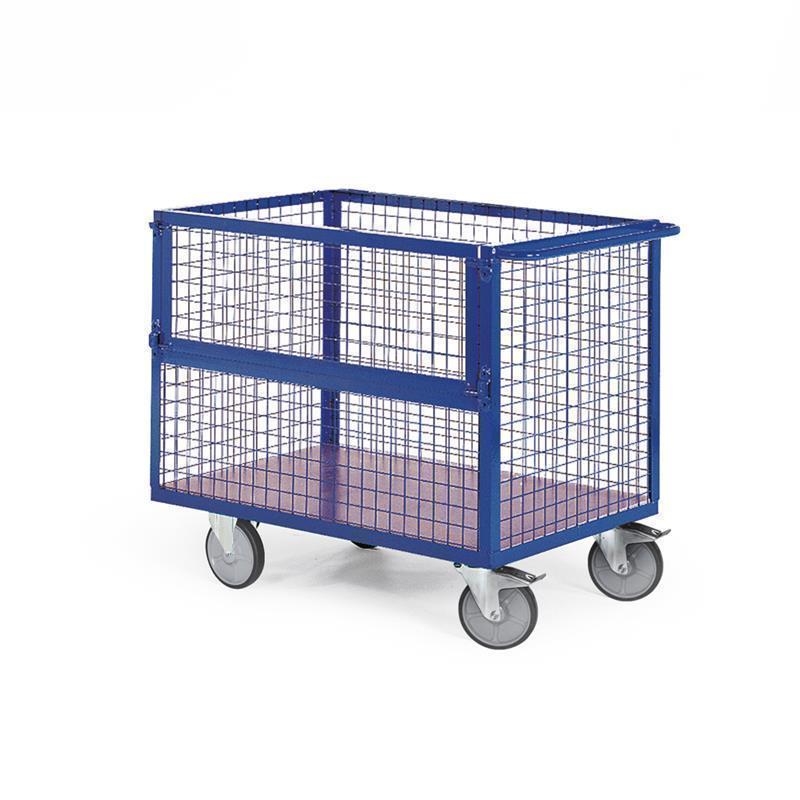 Wire cart for improved productivity