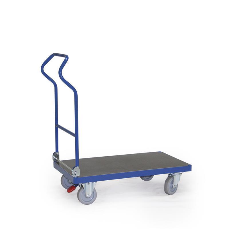 Zložljiv ploski voziček za dostavo
