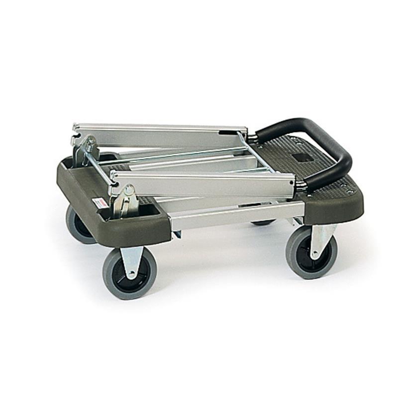 Foldable flat hand trolley