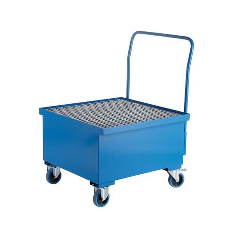 Mobile drip tray for 1 drum