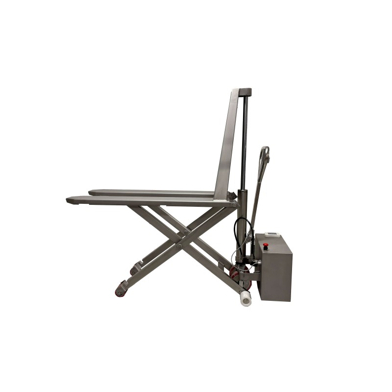 Električni inox škarjasti paletni viličar 1000 kg: Gea
