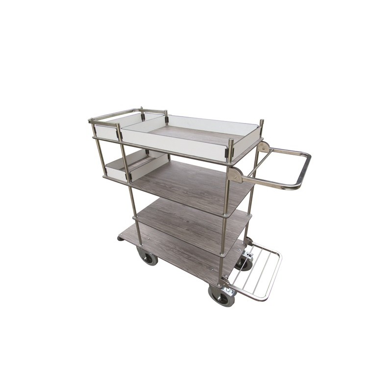 Hotelski voziček za sobarice sa vodootpornom konstrukcijom