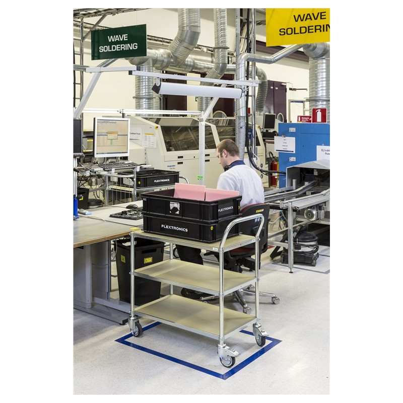 ESD kocsi polcokkal: Hanne