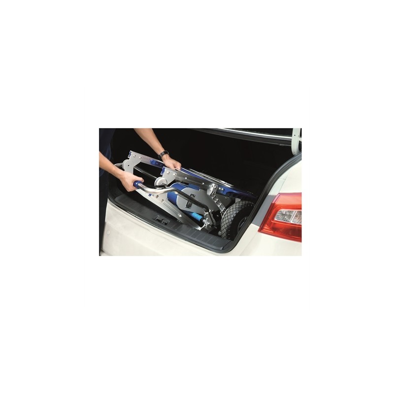 Lépcsőn mozgó elektromos kocsi