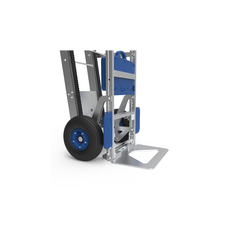 Lépcsőn mozgó motoros kocsi