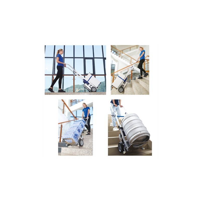 Lépcsőn mozgó elektromos szállító