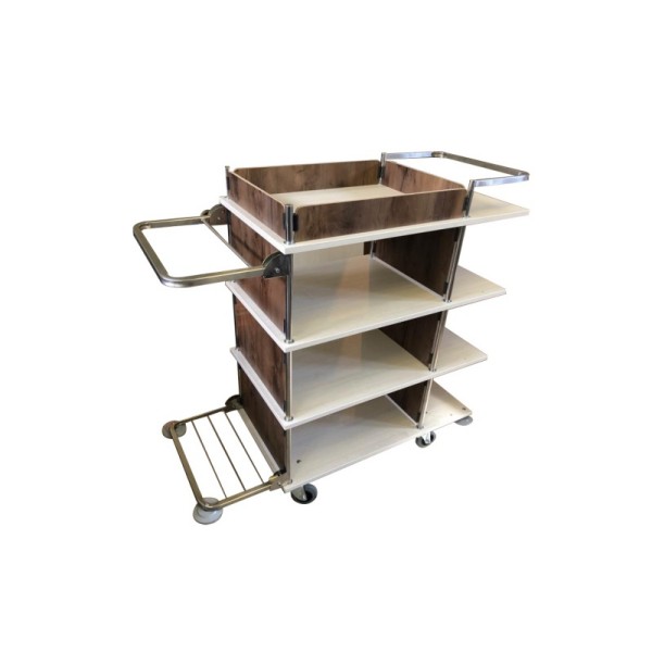 Voziček za sobarice sa preklopnim ručkama