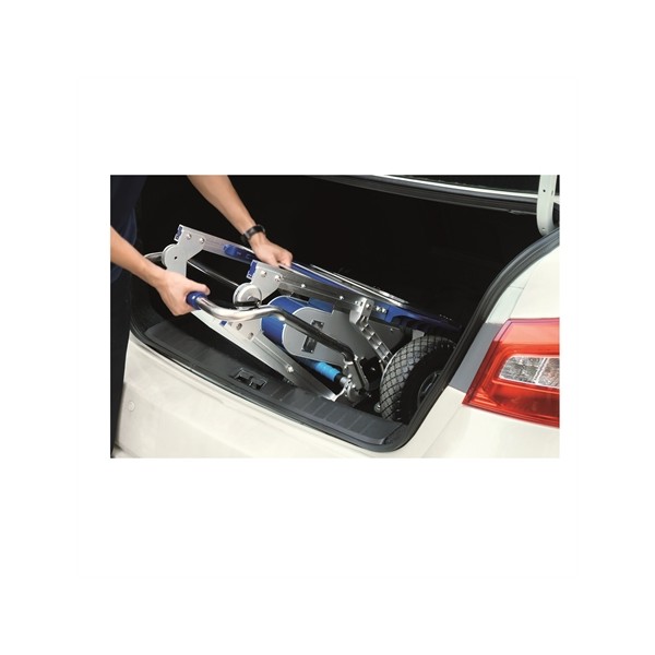 Lépcsőn mozgó elektromos kocsi