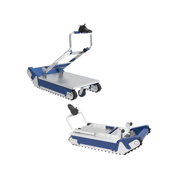 Foldable electric stair chair