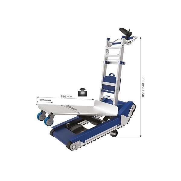 Lépcsőn mozgatható kocsi