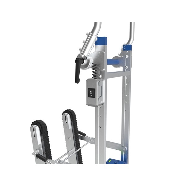 Lépcsőn mozgó motoros kocsi