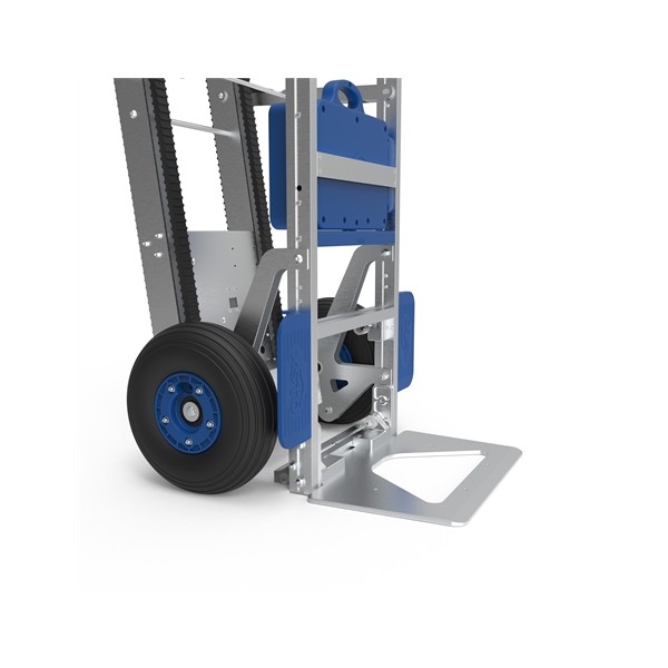 Lépcsőn mozgó motoros kocsi