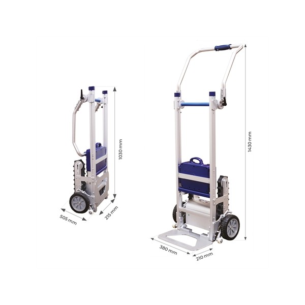 Lépcsőn mozgó elektromos szállító