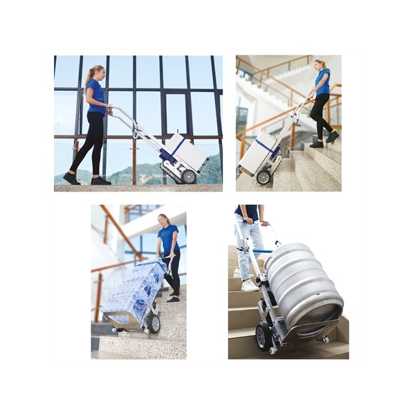 Lépcsőn mozgó elektromos szállító