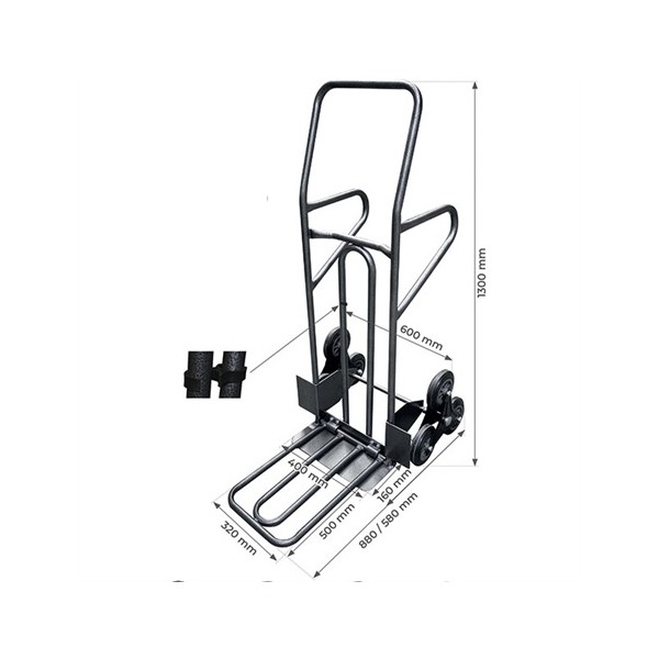 Višenamenski pokretni kolica za teške terete: Aurélie