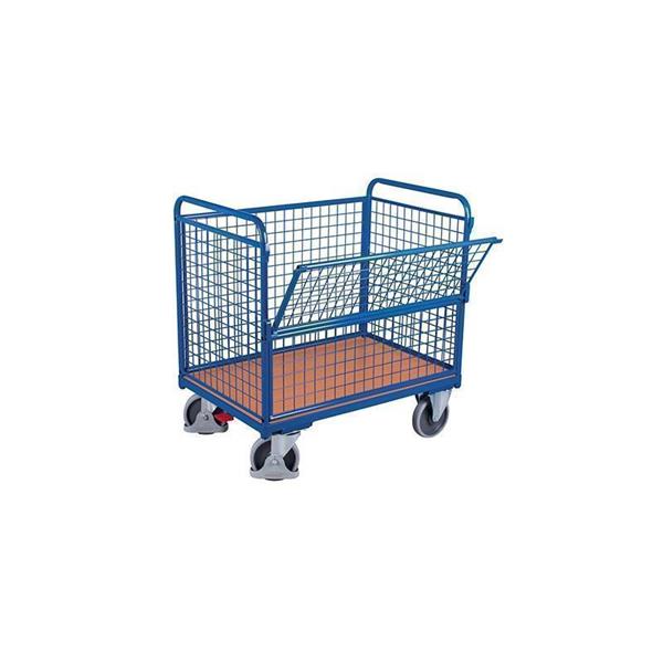 Hegesztett mozgatható doboz hálós oldalakkal