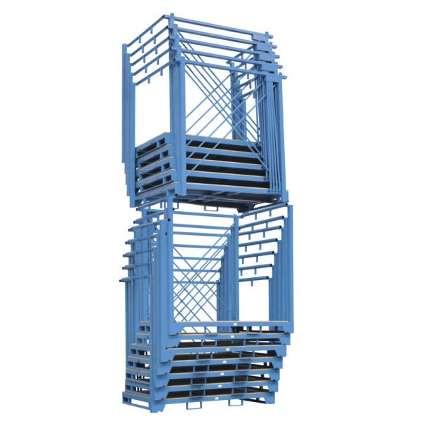 Mega állvány raktározáshoz és készletmozgatáshoz