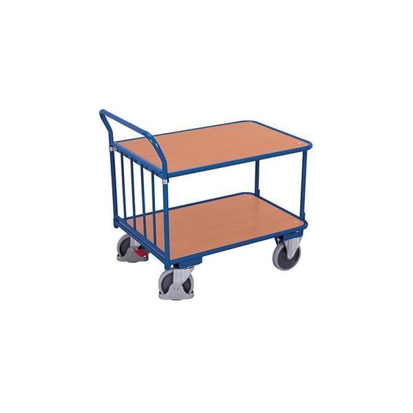 Mizni voziček s cevasto stranico
