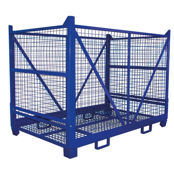 Mrežast zaboj večjih dimenzij - zložljiv
