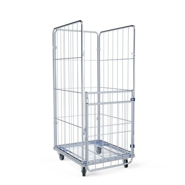 Mobiler Gittercontainer für Wäsche: PREMIUM URSULA III S 4.0